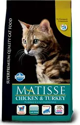 Сухий корм Farmina Matisse Adult Chicken & Turkey для дорослих котів, курка та індичка, 10 кг