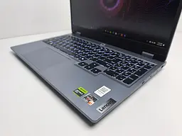 Ноутбук Lenovo 15.6 LOQ 15ARP9 FHD IPS 144Hz/Ryzen 5 7235HS/16GB/512SSD/RTX 4050 6GB/DOS (83JC00LYUS) - мініатюра 9