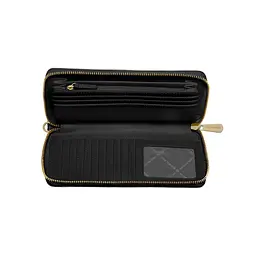 Жіночий шкіряний гаманець MICHAEL KORS (великий, чорний) - мініатюра 2
