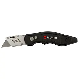 Ніж з бітотримачем Wurth трапецієподібне лезо L125 мм (071566515)