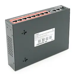 POE-комутатор YOSO YO308G120 6xPOE 100 Мбіт + 2xPOE 1000 Мбіт + 2xUP-Link 1000 Мбіт + 1xSFP, 52 В/120 Вт, APP-Amitres - мініатюра 2