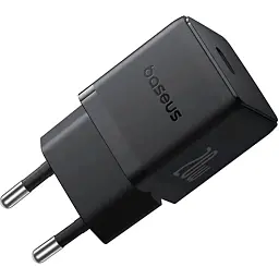 Мережевий зарядний пристрій Baseus Palm 1-USB-C 20W Cluster Black (P10111602113-00) [127629] - мініатюра 4