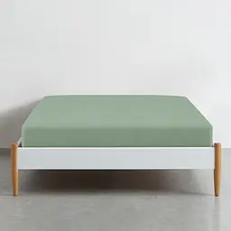 Простирадло Cosas полуторне фланель meditative, спаржа (Flannel_52Meditative_155s) - мініатюра 2