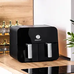 Аерофритюрниця безмасляна Sokany SK10008 10л електрична з механічно-сенсорним керуванням 2400Вт - мініатюра 5