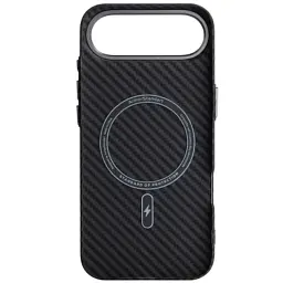 Чохол до мобільного телефона Armorstandart LikeCarbon2 MagCase Apple iPhone 17 Air Carbon Black (ARM86260) - мініатюра 2