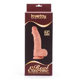 Фаломітатор Lovetoy Real Extreme, 23 см (тілесний) - мініатюра 4