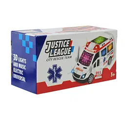 Електрична машина швидкої допомоги з 3D-проекцією City Rescue Team (89-602A/603A/601A)