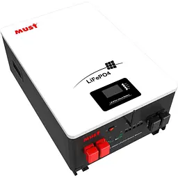 Акумуляторна батарея для ДБЖ Must LiFePO4 51.2 V / 100 А*ч (LP16-48100) - мініатюра 5