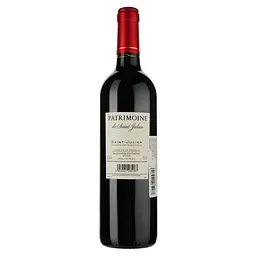 Вино Patrimoine de Saint-Julien червоне сухе 0.75 л - мініатюра 2