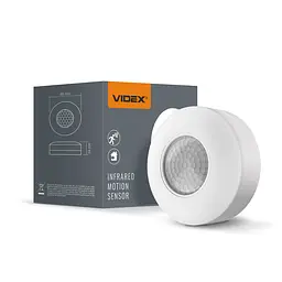 Датчик руху та освітленості Videx VL-SPC12W інфрачервоний білий 220V 1200W (25888-000) - мініатюра 1
