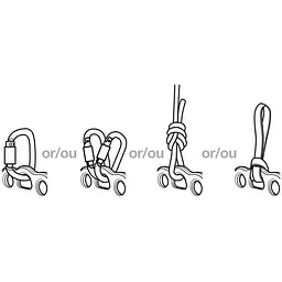 Такелажна пластина Petzl Paw (1052-G063CA01) - мініатюра 2