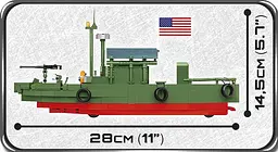 Конструктор COBI Patrol Boat River Mk II (PBR) 1:35 — Американський патрульний катер (615 деталей) - мініатюра 6