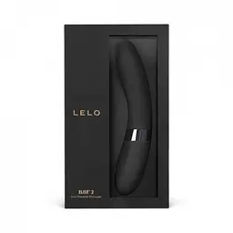 Вібратор Lelo Elise 2 22 см чорний - мініатюра 4