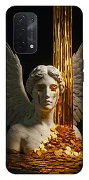 Чохол Demsky Gold statue для Oppo A54 4G