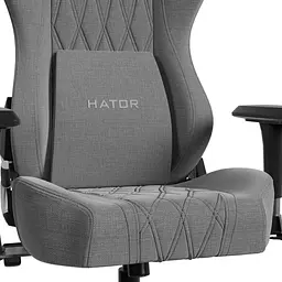 Ігрове крісло HATOR Darkside 3L Fabric Grey (HTC3016L) - мініатюра 11