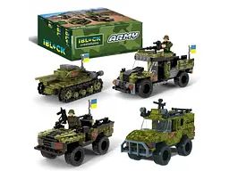 Конструктор Військова техніка, iBlock (PL-921-426), від 122 до 161 дет.,