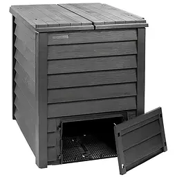Компостер GRAF Thermo-Wood 600 л сірий з решіткою (626051)