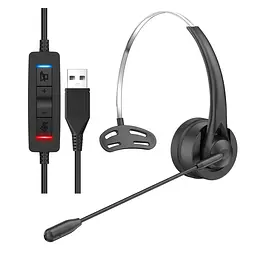 Бездротова Bluetooth-гарнітура Opptel BH31S з мікрофоном ENC та зарядною док-станцією (Чорний) - мініатюра 6