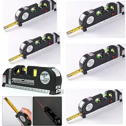 Рівень лазерний 4 в 1 рідинний 3х рівень рулетка лінійка Fixit Laser Level PRO 3 - мініатюра 7