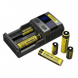 Зарядний пристрій для акумуляторів Nitecore SC2 Чорний (2459663069) - мініатюра 5
