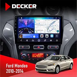 Штатна магнітола Ford Mondeo 2010-2014 Climate Decker D10-006 4x64, 4G Decker (НФ-00009484)