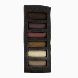Набір сухої пастелі Sennelier, Dark Skin Tones, 6 1/2 кольорів, картон - мініатюра 2