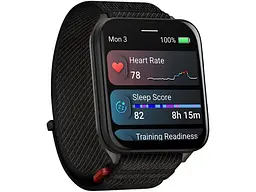 Смарт-годинник Garmin Venu X1 Black with Slate Titanium Caseback and Black ComfortFit Nylon Band (010-02980-00/02) - мініатюра 8