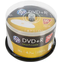DVD-R диск 4.7GB, 16x, IJ Print, (Зі шпинделем-50шт) - мініатюра 2