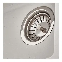 Кухонна мийка Zerix ZS-6250S-01 white ZX4587, Білий матовий - мініатюра 5