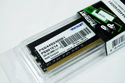 Модуль пам'яті DDR4 Patriot SL 4GB 2400MHz CL17 512X8 DIMM - мініатюра 2