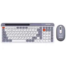 Комплект Maxxter KMS-WCM-03G-UA Wireless Gray/White (KMS-WCM-03G-UA)