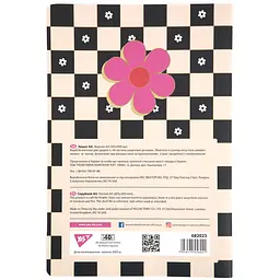 Зошит А4 Yes Flowers з висічкою 40 аркушів у клітинку (682023) - мініатюра 5