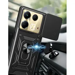Чохол до мобільного телефона BeCover Military Infinix Note 40 (X6853) Black (712159) - мініатюра 4