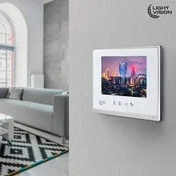 Відеодомофон 7” WiFi Light Vision MACAO FHD White (82-00204) - мініатюра 5