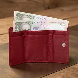 Жіночий гаманець Tony Perotti натуральна шкіра Cortina 5056 rosso (90318) червоний - мініатюра 4