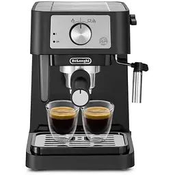 Ріжкова кавоварка еспресо DeLonghi EC260BK