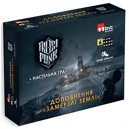 Настільна гра Fun Geek Shop Фростпанк: Замерзлі землі (Frostpunk: The Board Game - Frostlander Expansion) (укр.) (FGKS002)