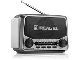 Радіоприймач REAL-EL X-525 Grey (EL121800004)