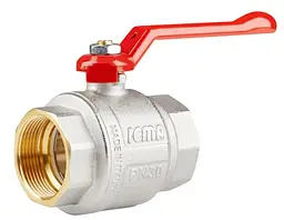 Кран кульовий Icma 1" 1/2 прямий №350 (87350AH11) - мініатюра 1