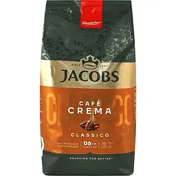 Кава в зернах Jacobs Cafe Crema Classico, оригінал, 500 г