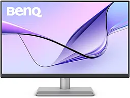 Монітор 27" BenQ 31.5" MA320UP Silver-Grey UHD IPS 60Hz (9H.LP9LB.QBE) - мініатюра 6
