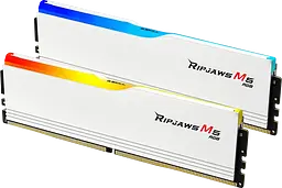 Оперативна пам'ять G.Skill 96GB (2x48GB) DDR5 6400MHz Ripjaws M5 RGB White (F5-6400J3239F48GX2-RM5RW)