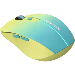 Миша Canyon MW-44 Wireless Charge Yellow Blue (CNS-CMSW44UA) - мініатюра 5