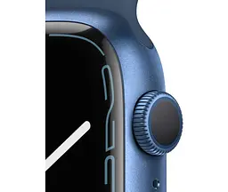 Смарт-годинник Apple Watch Series 7 GPS 45mm Blue Aluminum Case with Blue Sport Band (MKN83) [60284] - мініатюра 3