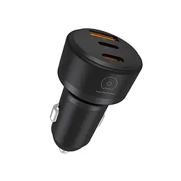 Автомобільний зарядний пристрій WUW-C244 USB20W+PD20W+PD15W чорний