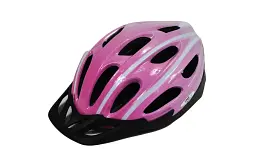 Шолом велосипедний "GOOD BIKE" M 56-58 см рожево/білий (88854/1-IS) - мініатюра 3