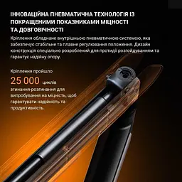Кронштейн Anda Seat Stealth Pro II RGB 17''-42'' White AD-W-A9X-1S-BW - мініатюра 8
