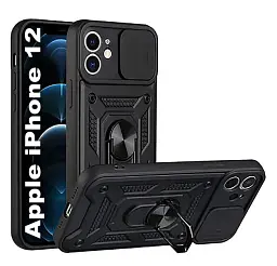 Панель BeCover Military для Apple iPhone 12 Black (709951) - мініатюра 2