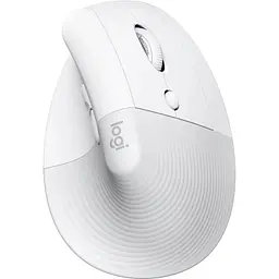 Миша комп'ютерна Logitech Lift for Mac Vertical Ergonomic Mouse Off White (910-006477)