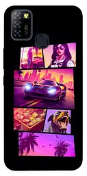 TPU чохол Demsky GTA vibes для Infinix Hot 10 Lite
